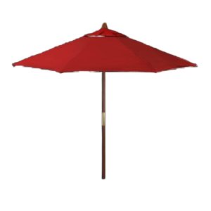 Pool Umbrella - 9 ft. Premium Wood
