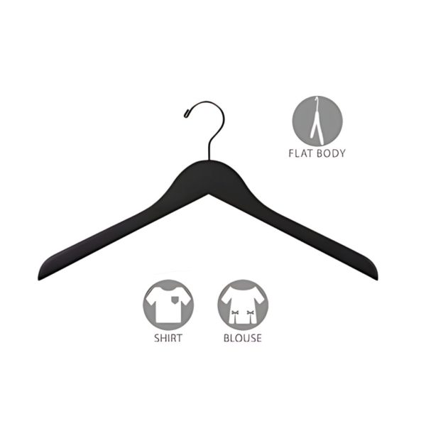 7/16" BLACK FLAT HANGER