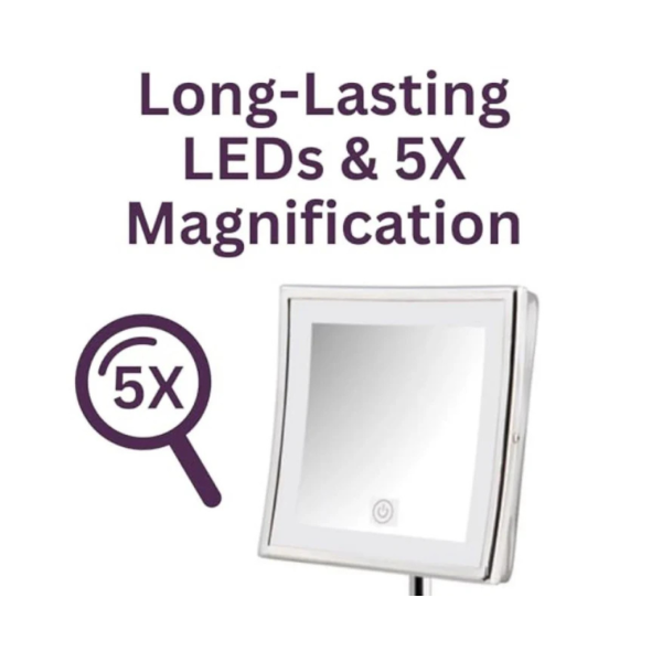 Lighted Mirror with Variable Light - Image 6