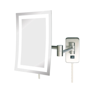 Lighted Wall Mount Rectangle Mirror