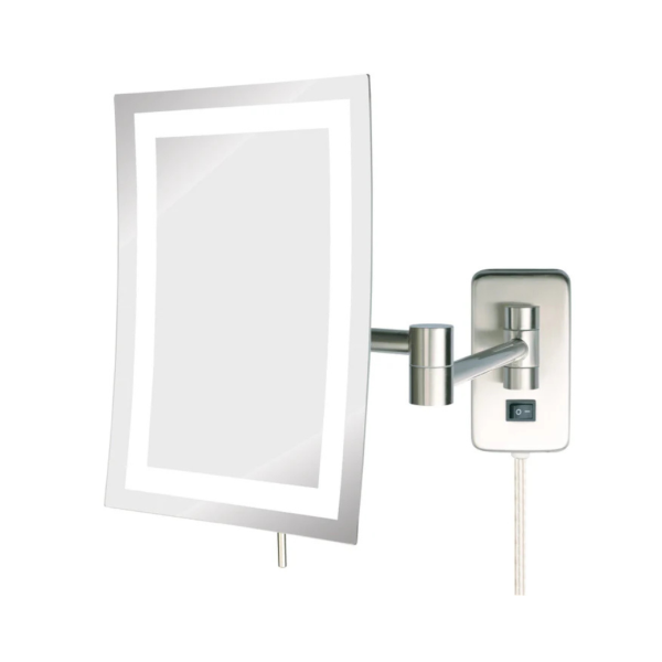 Lighted Wall Mount Rectangle Mirror