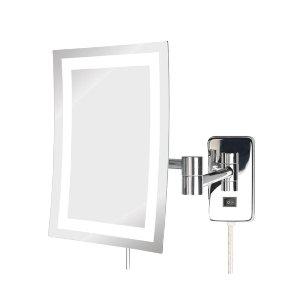 Lighted Wall Mount Rectangle Mirror - Image 3