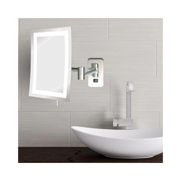 Lighted Wall Mount Rectangle Mirror - Image 9